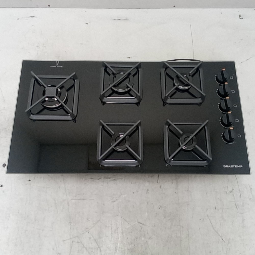 Cooktop Brastemp 5 Bocas A Gás, Grades De Ferro Fundido E Super Chama Lateral - Bds85aeus2_Wotimo_Cd6435993 Bivolt