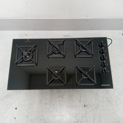 Cooktop Brastemp 5 Bocas a Gás, Grades de Ferro Fundido e Super Chama Lateral - BDS85AEUS2_WOTIMO_CE6477849 BIVOLT