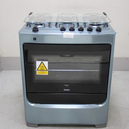 Fogão Consul 5 Bocas Inox com Botões Removíveis - CFS5NARUS1_WEXCELE_CE6525427 BIVOLT