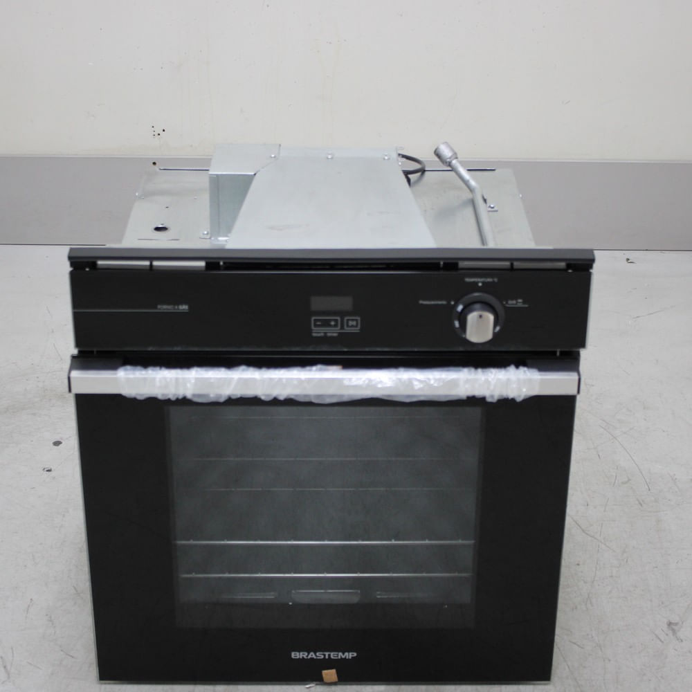 Forno De Embutir A Gás Brastemp 78 Litros Preto Com Grill E Timer Touch - Boa84aers2_Wotimo_Ce6615363 220V