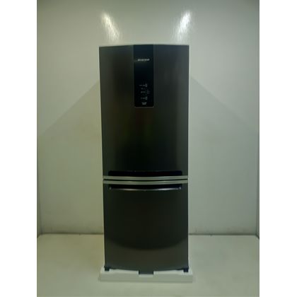 Geladeira Brastemp Eclipse Collection Frost Free Inverse A+++ 447 Litros Cor Black Inox com Smart Flow e Fresh Box - BRE57FEAS1_WEXCELE_JE6453609 110V
