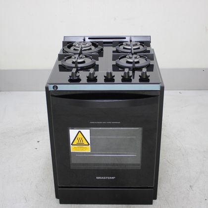 Fogão Brastemp 4 Bocas de Embutir Preto com Mesa de Vidro e Dupla Chama - BYO4XAEUS2_WOTIMO_CE6615255 BIVOLT