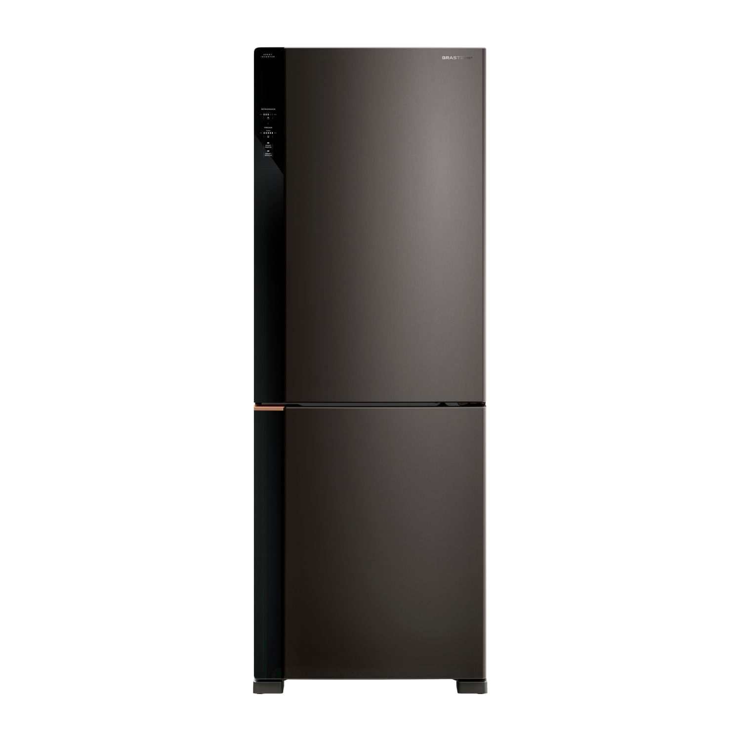 Geladeira Inteligente B= Smart Brastemp Frost Free Inverse 477L Black Inox - Bre68ae 110V