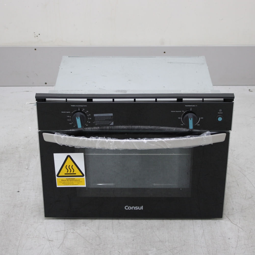 Forno De Embutir Elétrico 47 Litros Consul Preto Com Timer E Função Gratinar - Cob47beas1_Wexcele_Ce6623942 110V