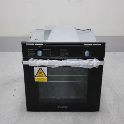 Forno de Embutir Elétrico Brastemp 84 Litros Preto com Convecção e Timer Touch - BOC84AEBS1_WEXCELE_CE6623939 220V