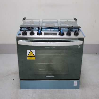 Fogão Brastemp 5 Bocas de Embutir Cor Inox com Turbo Chama e Touch Timer - BYS5PCRUS1_WEXCELE_CE6626875 BIVOLT