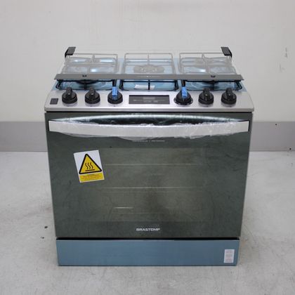 Fogão Brastemp 5 Bocas de Embutir Cor Inox com Turbo Chama e Touch Timer - BYS5PCRUS1_WEXCELE_CE6626874 BIVOLT