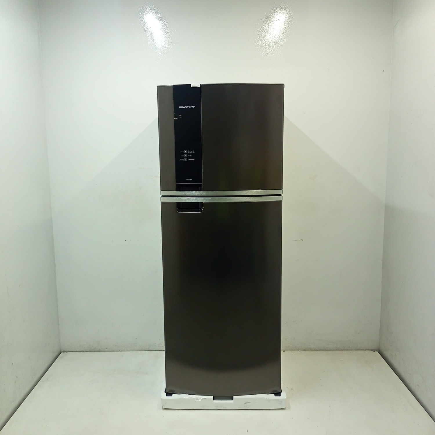 Geladeira Brastemp Eclipse Collection Frost Free Duplex A+++ 463 Litros Cor Black Inox - Brm55feas3_Wbom_Je6490311 110V