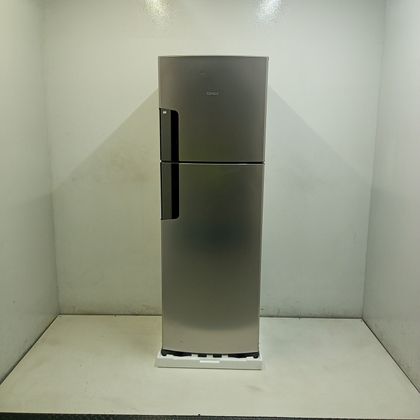 Geladeira Consul Frost Free Duplex 386 litros com Altura Flex cor  Inox  CRM44AKBS2_WOTIMO_JE6533974 220V