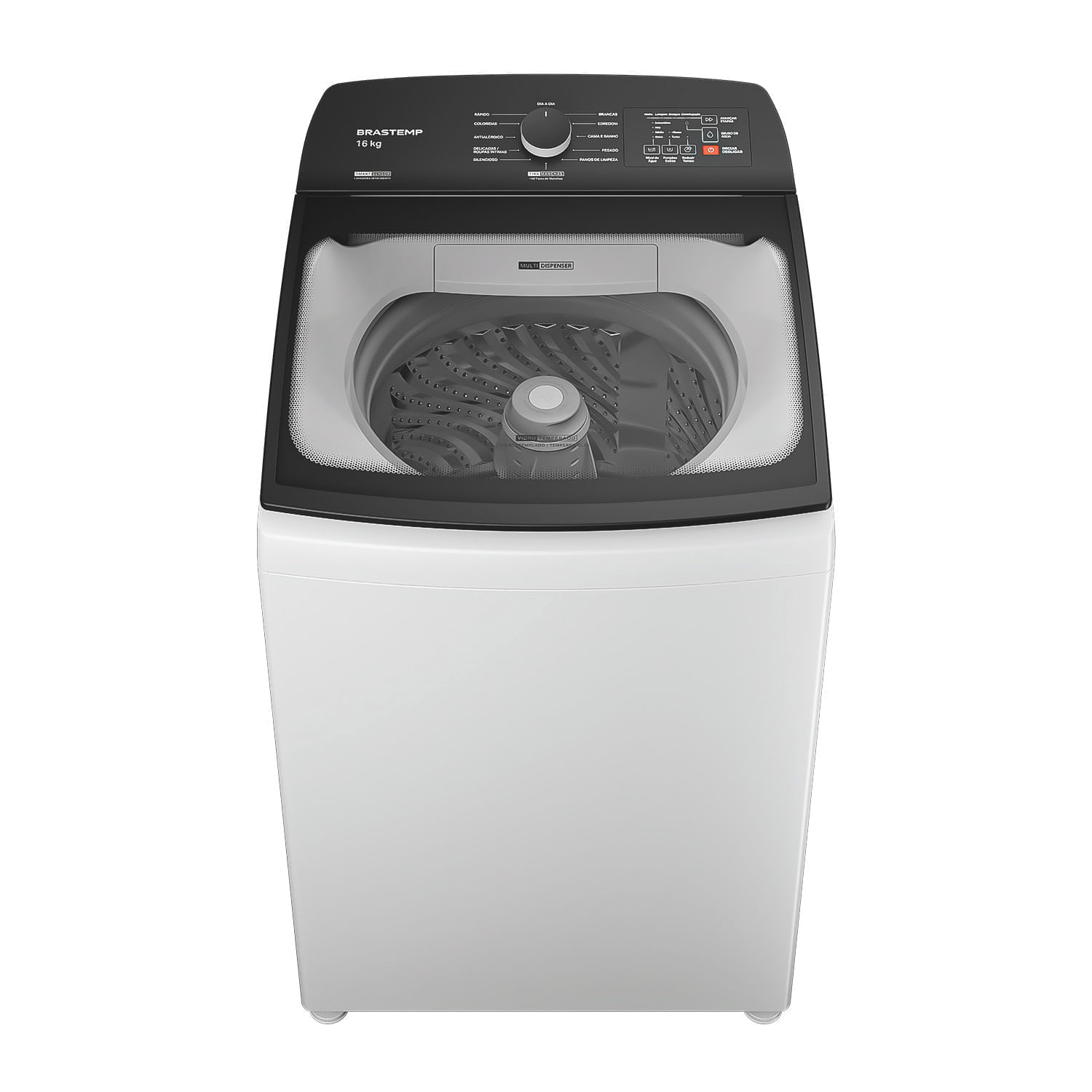 Máquina de Lavar Brastemp 16Kg Branca com Ciclo Tira Manchas Advanced e Smart Sensor - BWF16AB