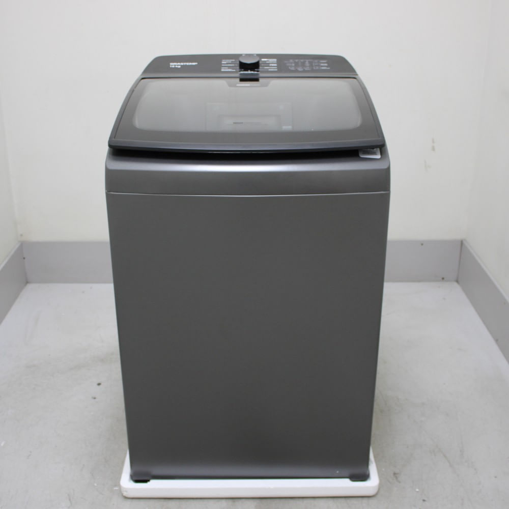 Máquina De Lavar Brastemp 16Kg Titânio Com Tecnologia Double Wash E Ciclo Tira Manchas Advanced - Bwd16a9as2_Wotimo_Ce6046159 110V