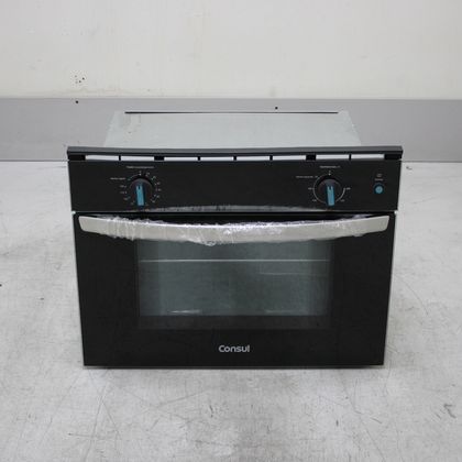 Forno de Embutir Elétrico 47 Litros Consul Preto com Timer e Função Gratinar - COB47BEAS2_WOTIMO_CE6637338 110V