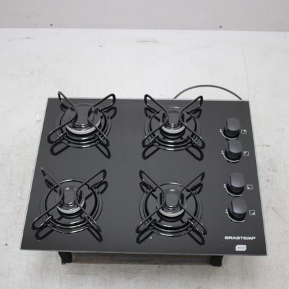 Cooktop 4 bocas Brastemp com grades piatina e acendimento automático - BDD61AEUS3_WBOM_CE6620218 BIVOLT