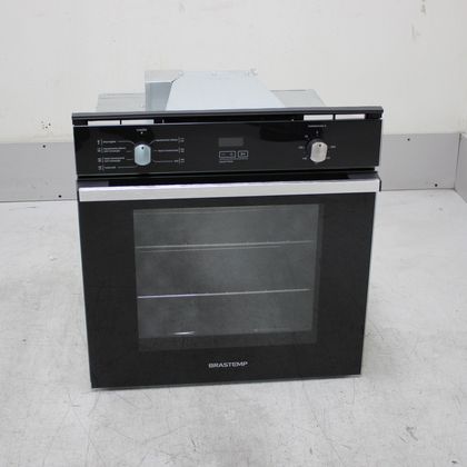 Forno de Embutir Elétrico Brastemp 84 Litros Preto com Convecção e Timer Touch - BOC84AEBS1_WEXCELE_CE6637336 220V