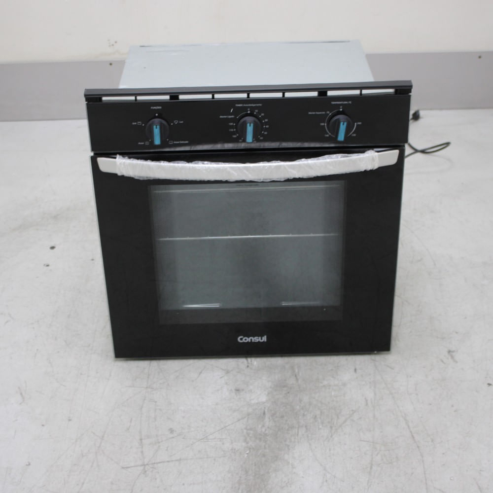 Forno De Embutir Elétrico Consul 84 Litros Preto Com Timer Autodesligamento E Grill - Cob84bebs2_Wotimo_Ce6634711 220V