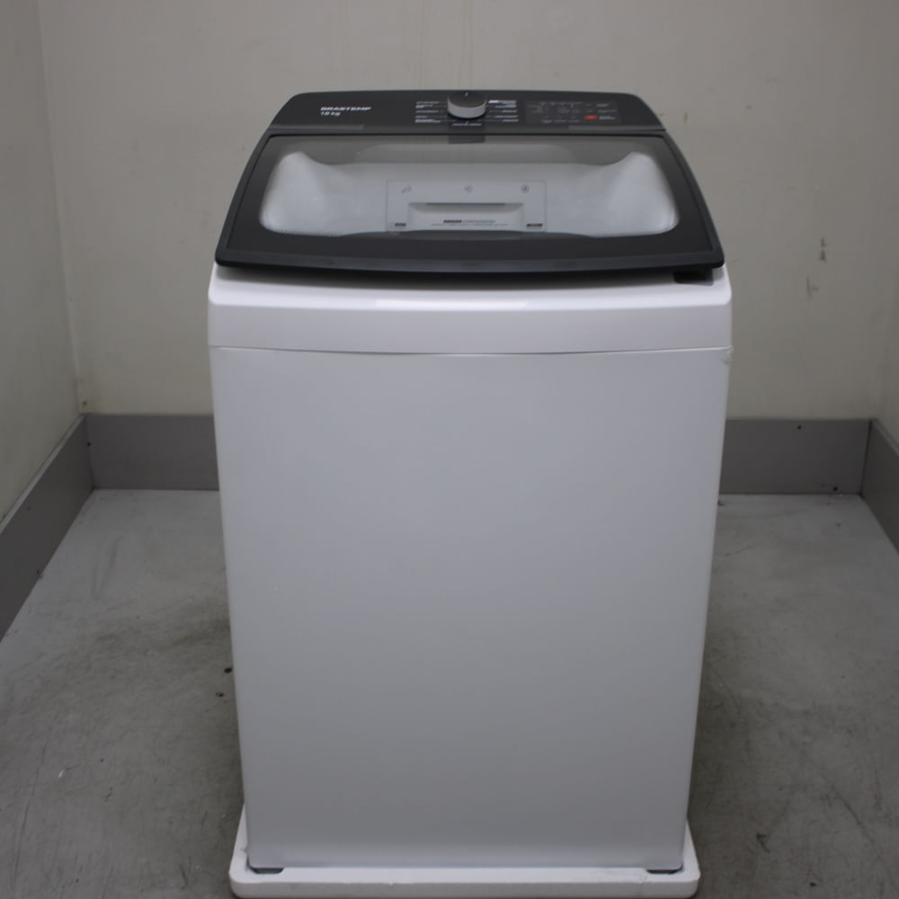 Máquina De Lavar Brastemp 18Kg Branca Com Ciclo Tira Manchas Advanced E Ciclo Antibolinhas - Bwf18abbs1_Wexcele_Ce6048074 220V