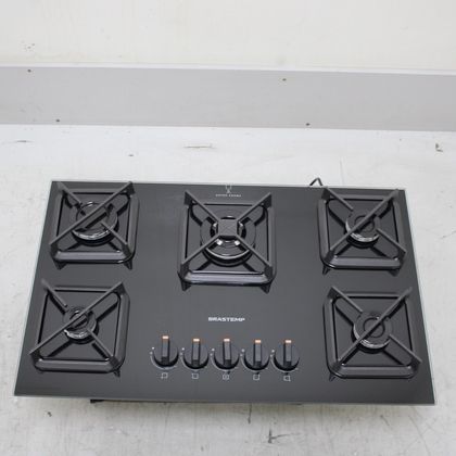 Cooktop Brastemp 5 Bocas a Gás, Grades de Ferro Fundido e Chamas Especiais - BDS75AEUS2_WOTIMO_CE6616169 BIVOLT