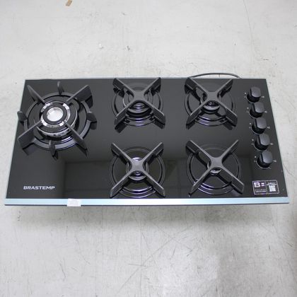 Cooktop 5 Bocas Brastemp Eclipse Collection com Quadrichama - BDD86APUS3_WBOM_CE6557112 BIVOLT