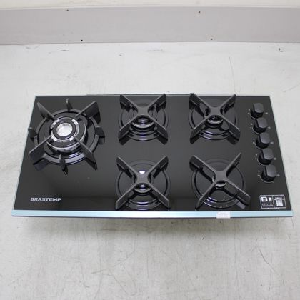 Cooktop 5 Bocas Brastemp Eclipse Collection com Quadrichama - BDD86APUS3_WBOM_CE6563069 BIVOLT