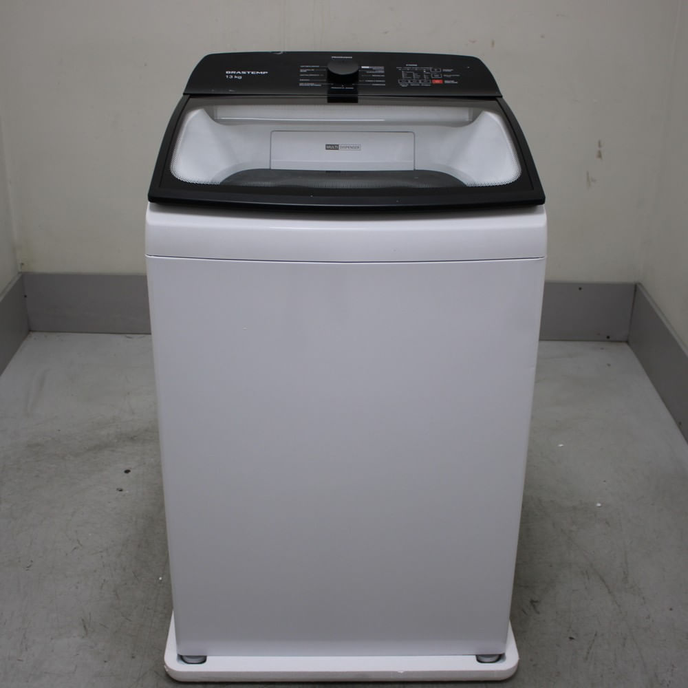 Máquina De Lavar Brastemp 13Kg Branca Com Ciclo Tira Manchas Advanced E Ciclo Antibolinha - Bwm13abbs2_Wotimo_Ce6080002 220V