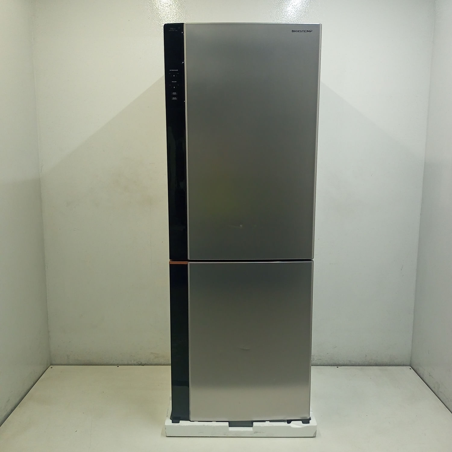 Geladeira Inteligente B= Smart Brastemp Frost Free Inverse 500 Litros Cor Inox - Bre66akxs3_Wbom_Je6571318 Bivolt