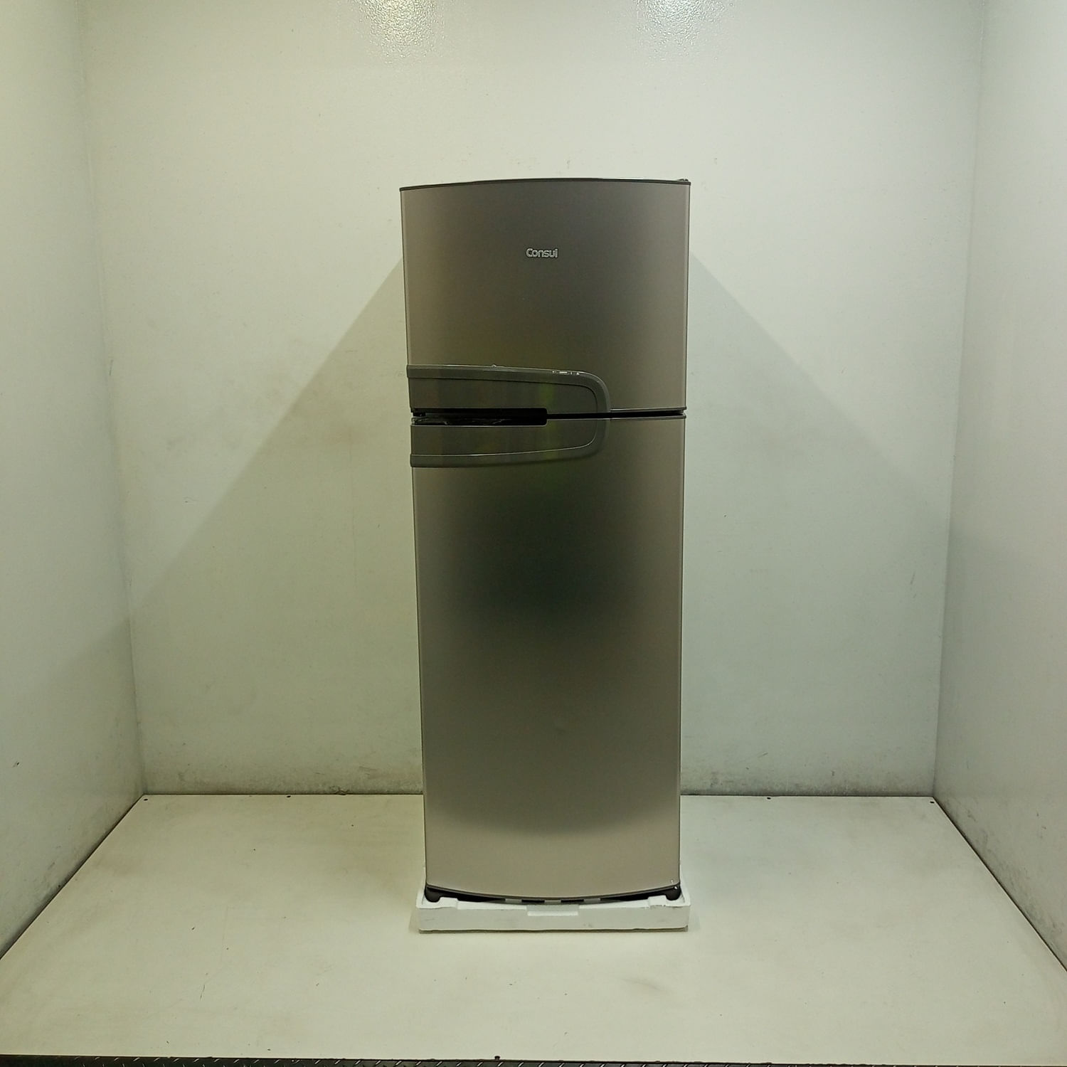 Geladeira Consul Frost Free Duplex 340 Litros Com Prateleiras Altura Flex Cor Inox - Crm39akbs1_Wexcele_Jc6613224 220V