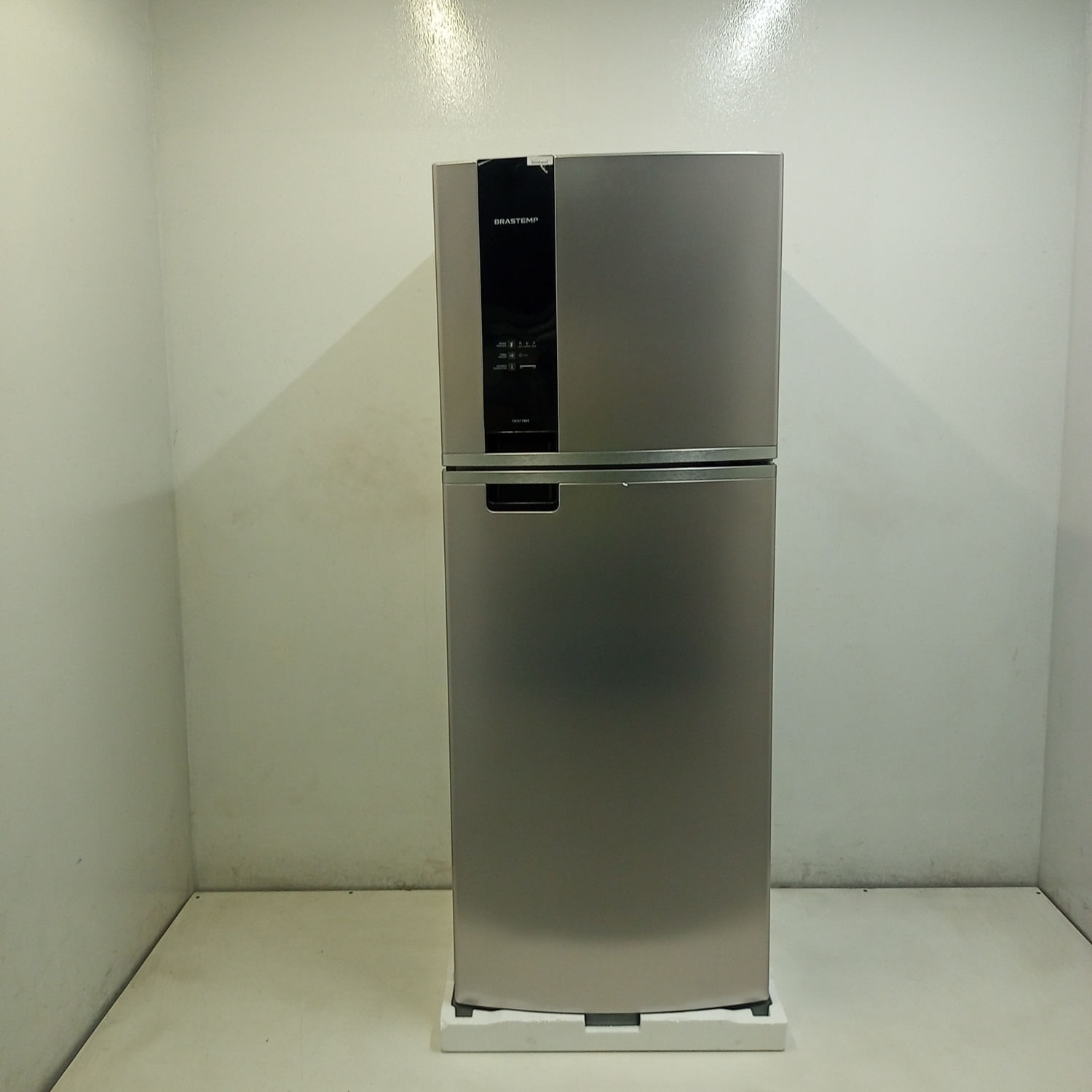 Geladeira Duplex Frost Free 461 Litros A+++ Cor Inox Com Tecnologia Turbo Control E Fresh Box - Brm56fkas2_Wotimo_Je6588190 110V