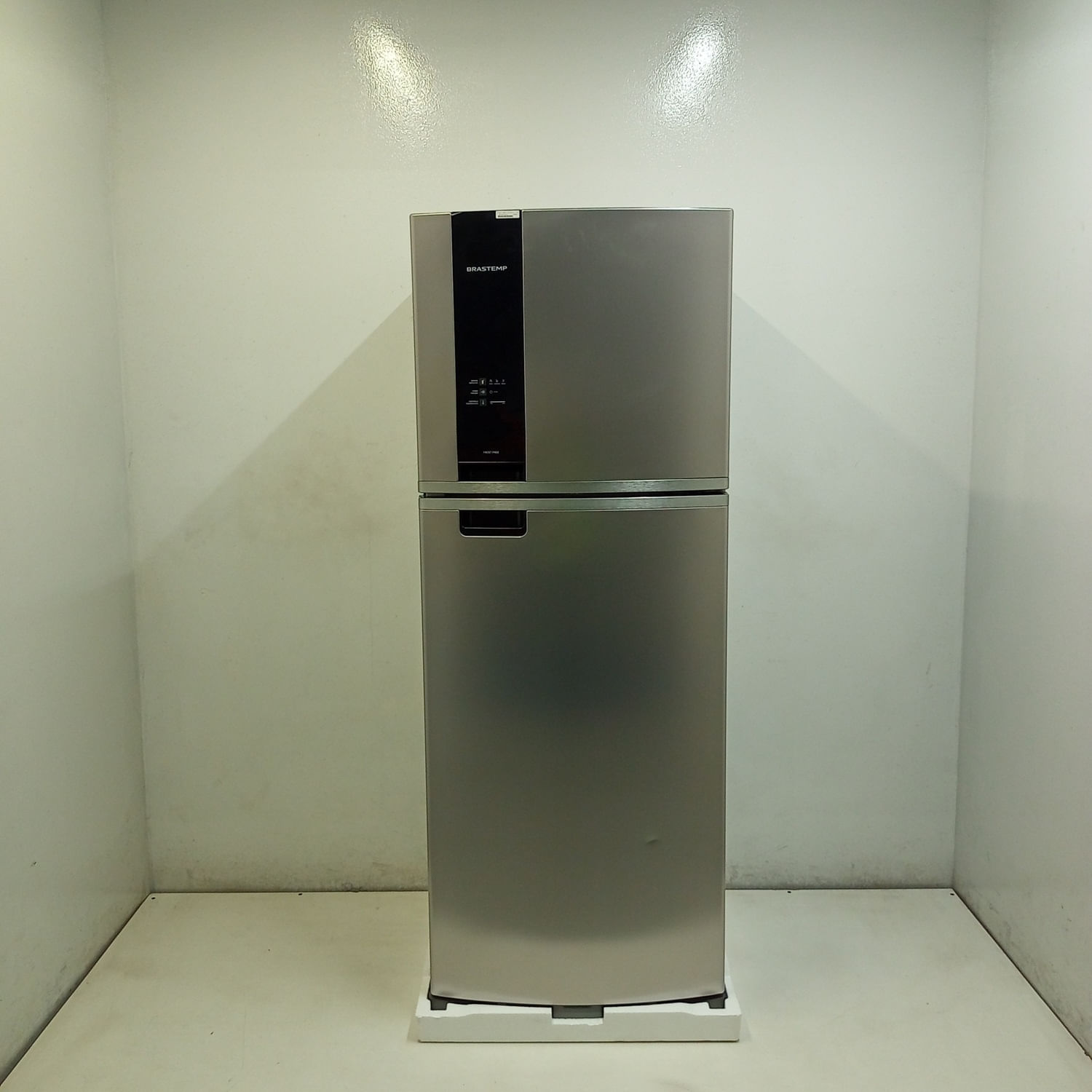 Geladeira Duplex Frost Free 461 Litros A+++ Cor Inox Com Tecnologia Turbo Control E Fresh Box - Brm56fkas3_Wbom_Jf6652270 110V