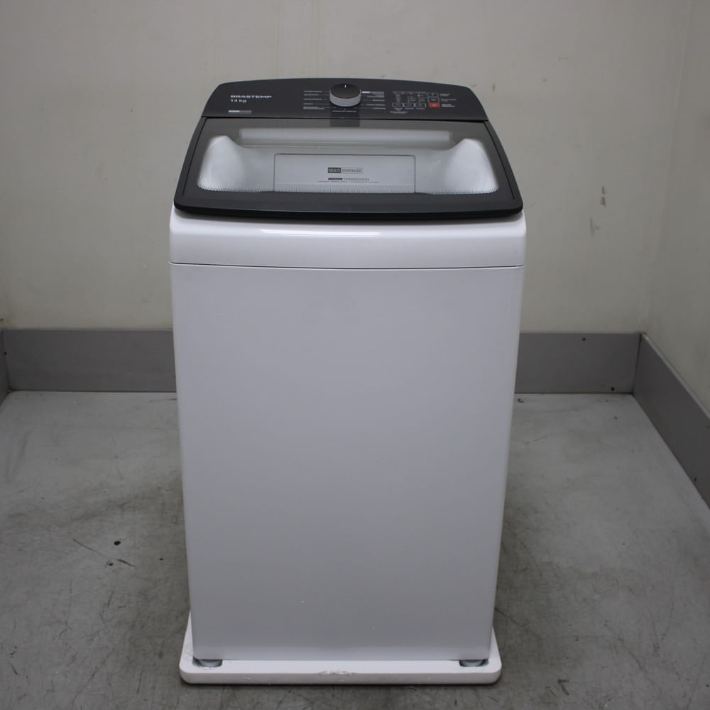 Máquina De Lavar 14Kg Brastemp Branca Com Smart Sensor E Design Compacto - Bwf14abas1_Wexcele_Ce6119795 110V