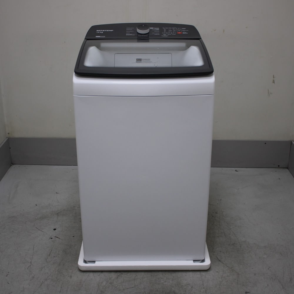 Máquina De Lavar 14Kg Brastemp Branca Com Smart Sensor E Design Compacto - Bwf14abas2_Wotimo_Ce6133192 110V