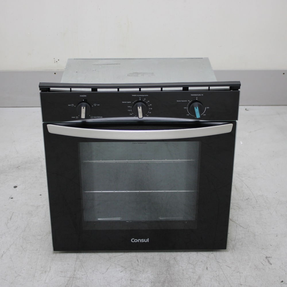 Forno De Embutir Elétrico Consul 84 Litros Preto Com Timer Autodesligamento E Grill - Cob84beas2_Wotimo_Ce6646539 110V