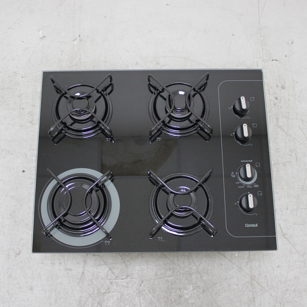 Cooktop 4 Bocas Consul Com Controle Fácil E Acendimento Automático - Cd060aeus2_Wotimo_Cf6658710 Bivolt