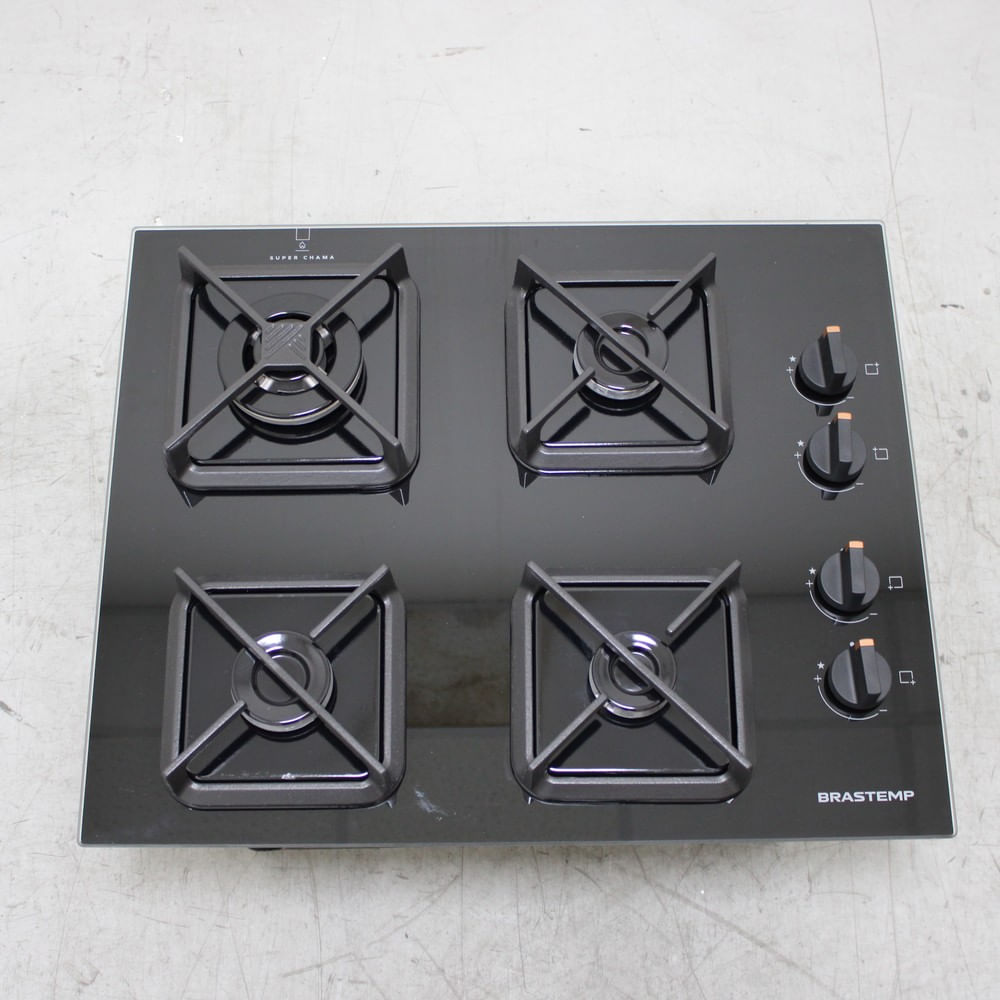 Cooktop Brastemp 4 Bocas a Gás, Grades de Ferro Fundido e Chamas Especiais - BDS62AEUS2_WOTIMO_CF6638603