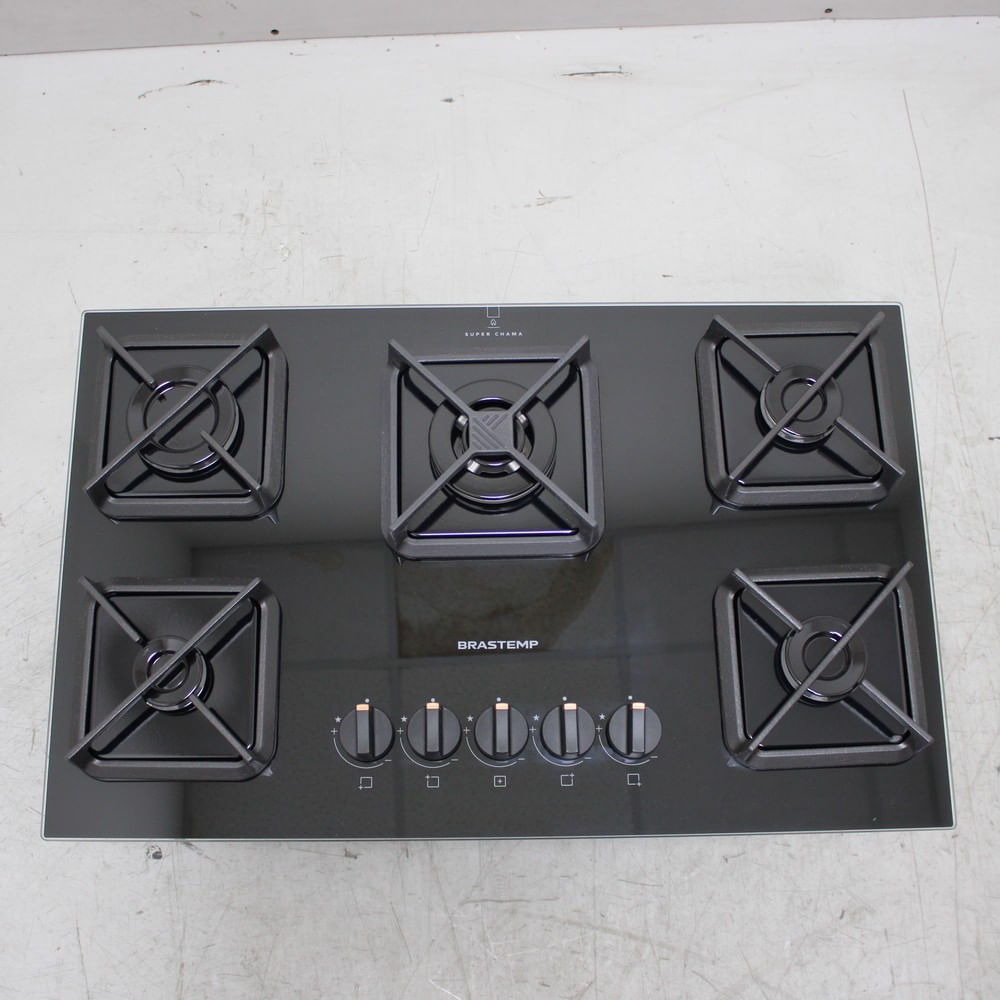 Cooktop Brastemp 5 Bocas A Gás, Grades De Ferro Fundido E Chamas Especiais - Bds75aeus2_Wotimo_Cf6658954 Bivolt