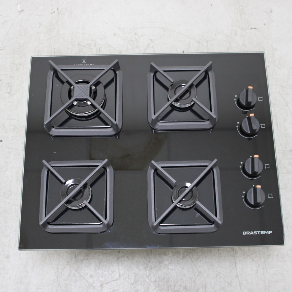 Cooktop Brastemp 4 Bocas a Gás, Grades de Ferro Fundido e Chamas Especiais - BDS62AEUS2_WOTIMO_CF6641394