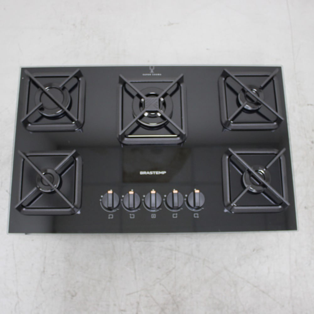 Cooktop Brastemp 5 Bocas A Gás, Grades De Ferro Fundido E Chamas Especiais - Bds75aeus2_Wotimo_Cf6659835 Bivolt
