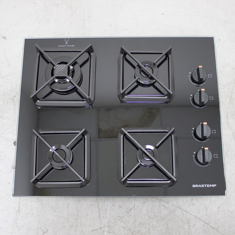 Cooktop Brastemp 4 Bocas a Gás, Grades de Ferro Fundido e Chamas Especiais - BDS62AEUS2_WOTIMO_CF6641058