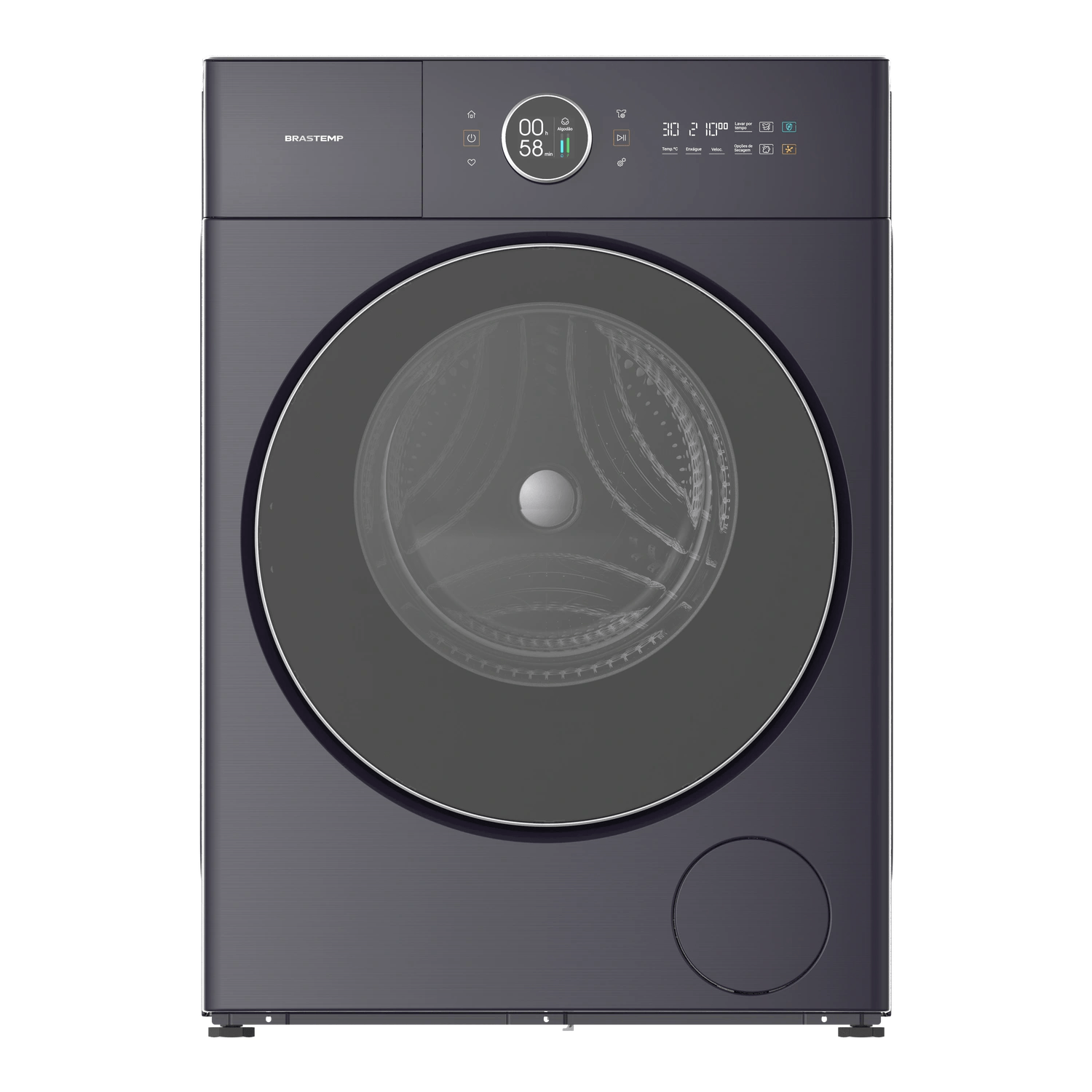 Lava e Seca B= Smart 14Kg/8Kg Midnight Purple Brastemp - BNQ14AR