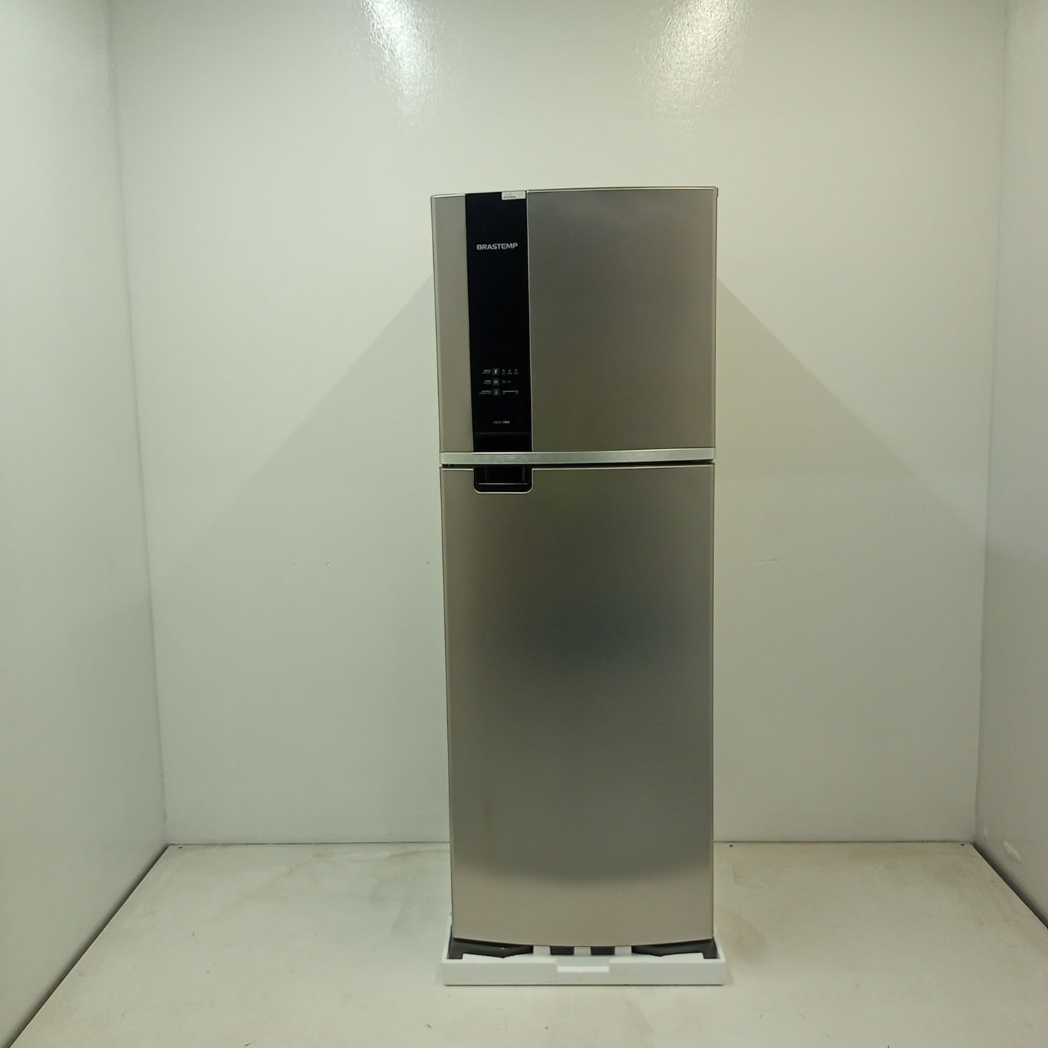 Geladeira Brastemp Frost Free Duplex 375 Litros Cor Inox Com Espaço Adapt - Brm45jkas3_Wbom_Jf6796302 110V