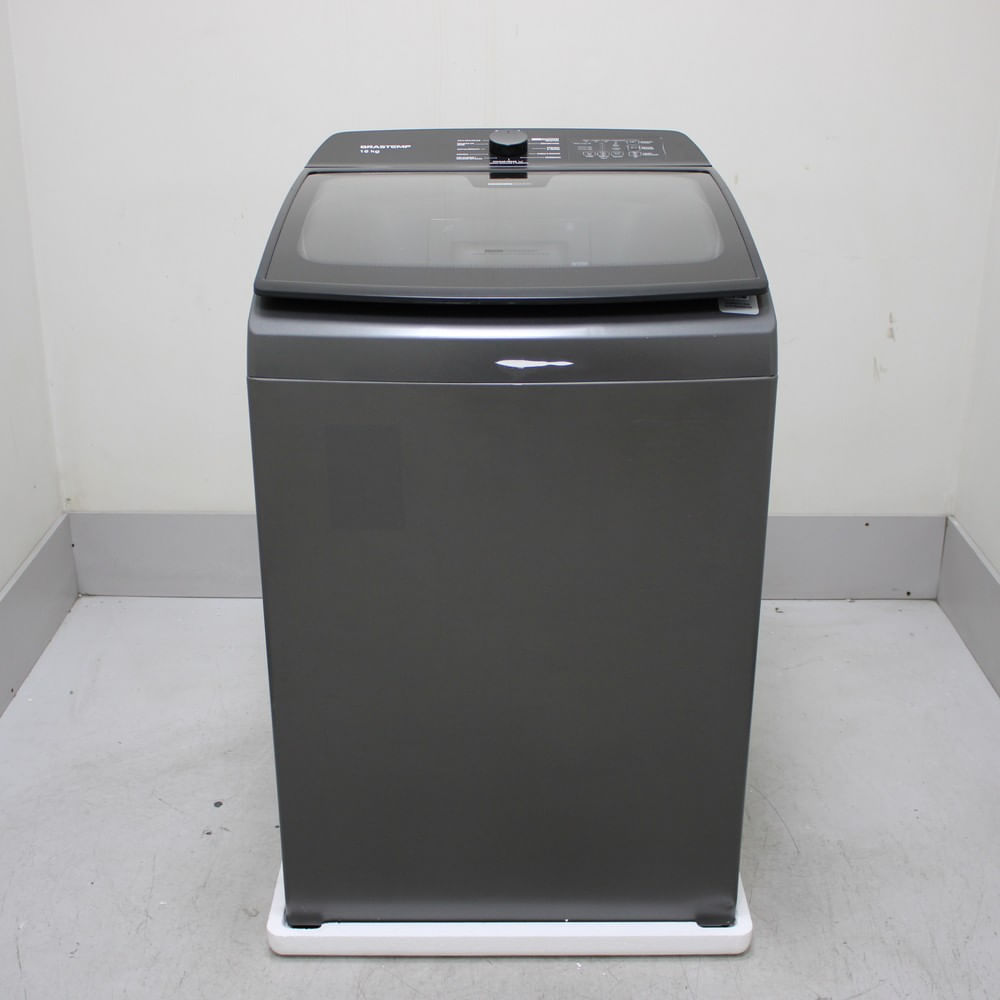 Máquina De Lavar Brastemp 16Kg Titânio Com Tecnologia Double Wash E Ciclo Tira Manchas Advanced - Bwd16a9bs3_Wbom_Cf6195811 220V