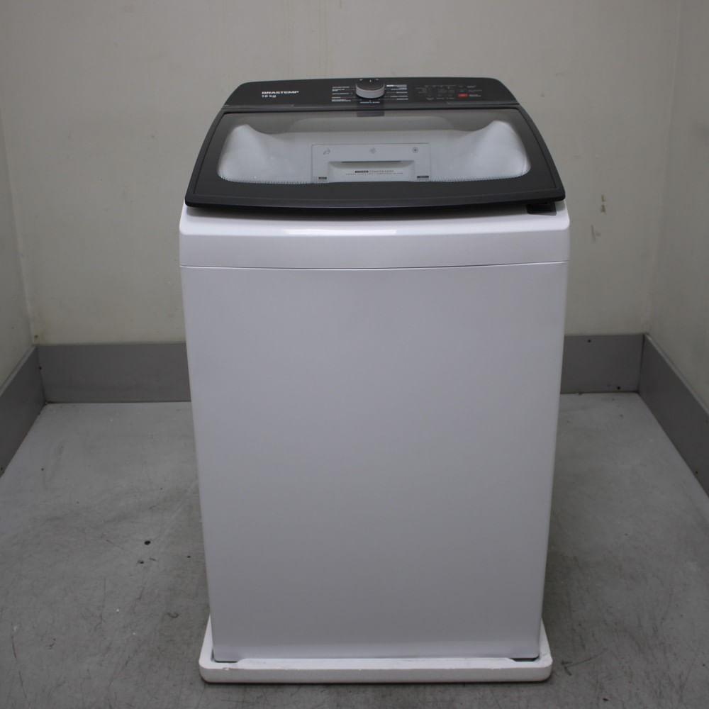 Máquina De Lavar Brastemp 16Kg Branca Com Ciclo Tira Manchas Advanced E Ciclo Antibolinha - Bwk16abbs3_Wbom_Cf6196312 220V