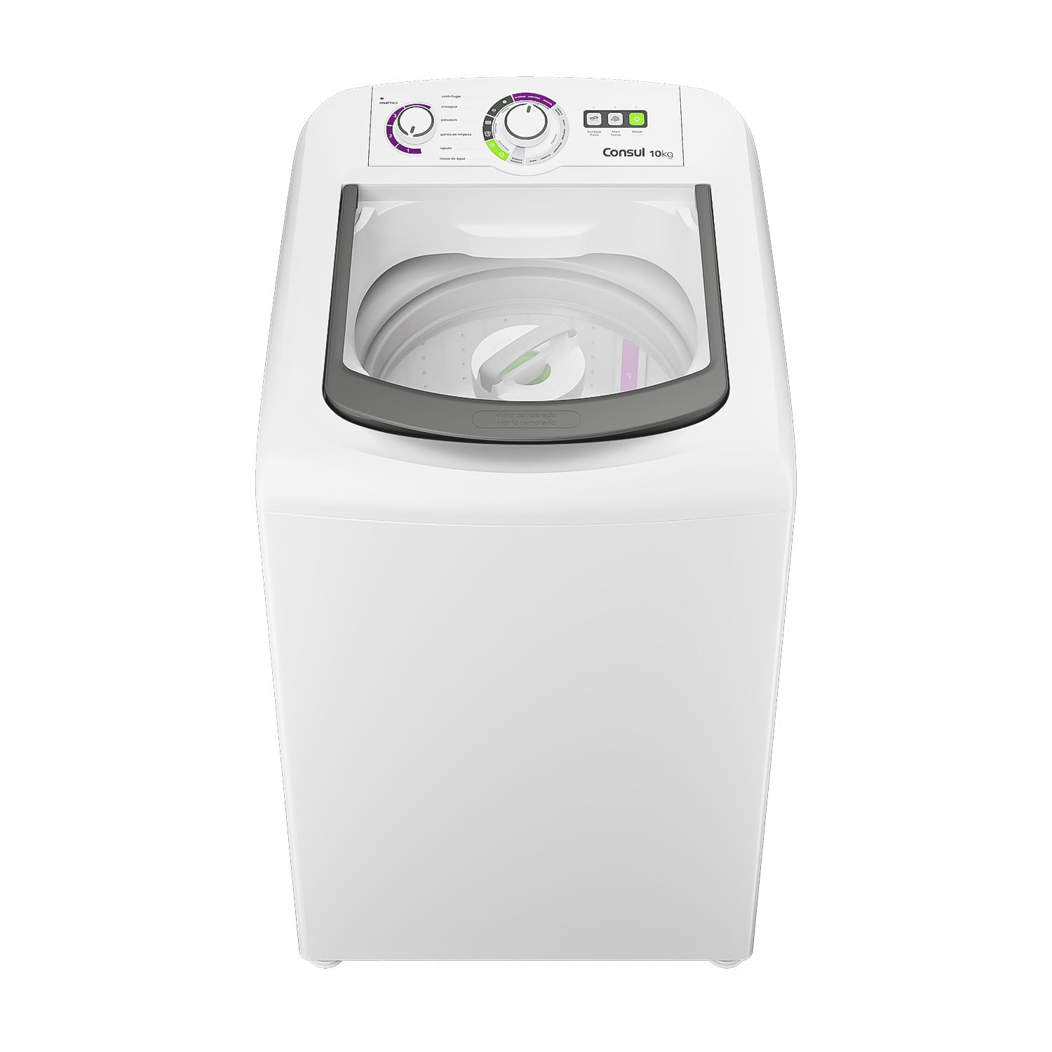 Máquina De Lavar Consul 10Kg Branca Com Dosagem Econômica - Cwb10bb 110V