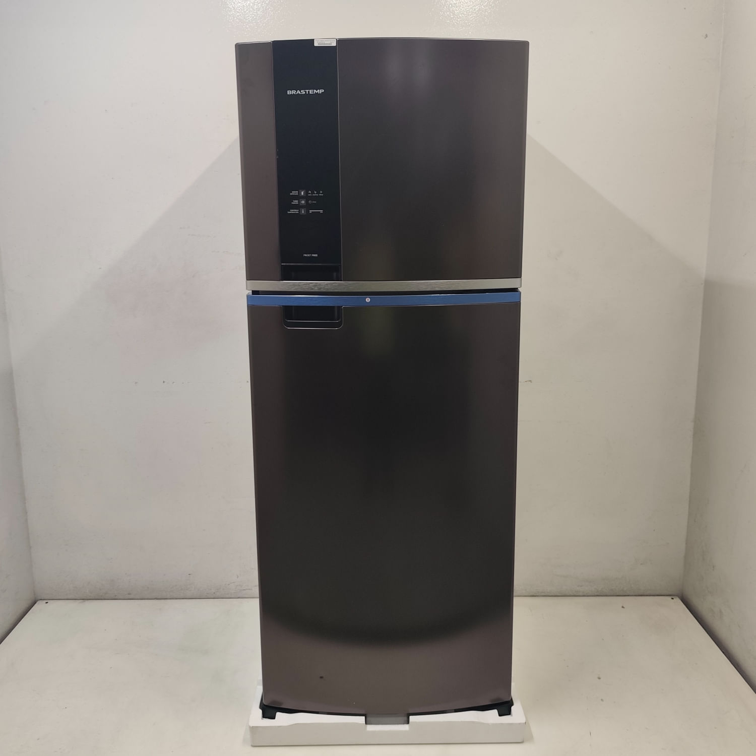 Geladeira Brastemp Eclipse Collection Frost Free Duplex A+++ 463 litros cor Black Inox - BRM55FEAS3_WBOM_JF6638120