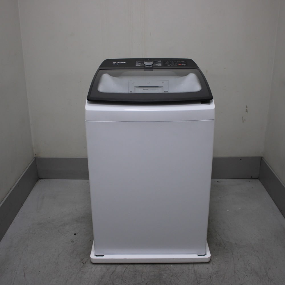 Máquina De Lavar Brastemp 17Kg Branca Com Ciclo Tira Manchas Advanced E Ciclo Antibolinha - Bwk17abas3_Wbom_Cf6286224 110V