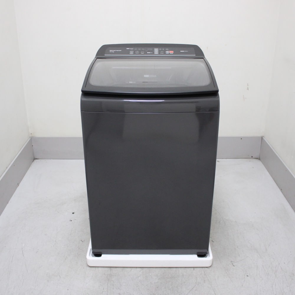 Máquina De Lavar Brastemp 15Kg Cinza Platinum Com Timer Pro - Bwt15a9as2_Wotimo_Cf6243779 110V