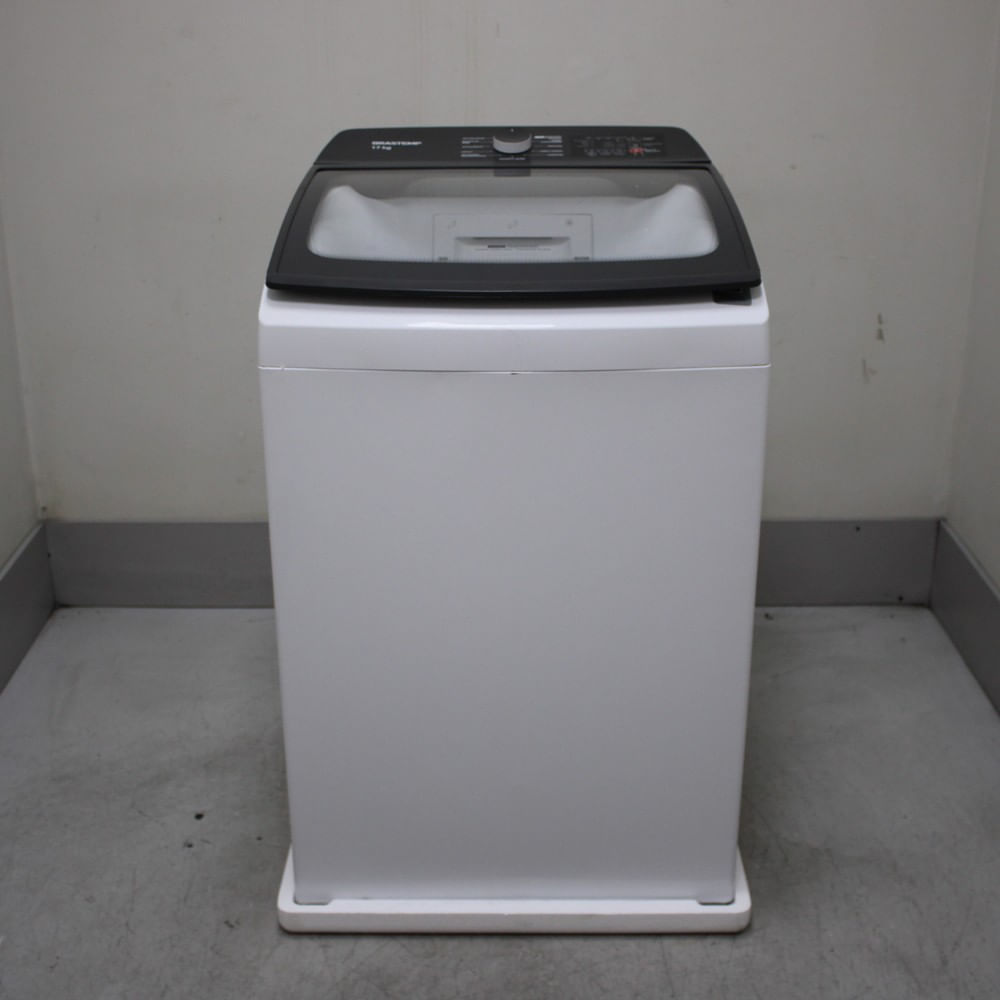 Máquina De Lavar Brastemp 17Kg Branca Com Ciclo Tira Manchas Advanced E Ciclo Antibolinha - Bwk17abas3_Wbom_Cf6249117 110V