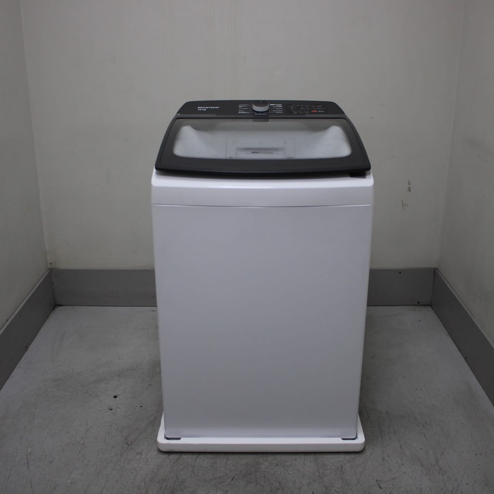 Máquina De Lavar Brastemp 18Kg Branca Com Ciclo Tira Manchas Advanced E Ciclo Antibolinhas - Bwf18abas2_Wotimo_Cf6286430 110V