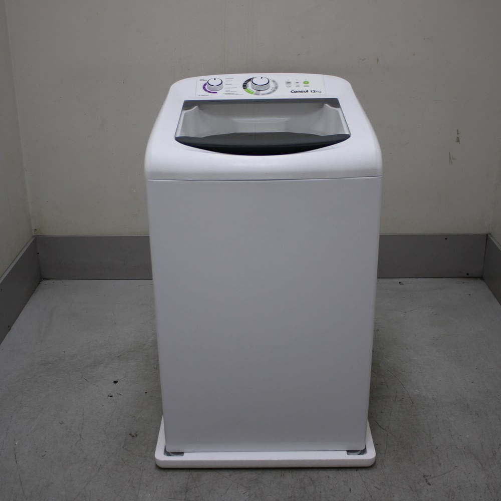 Máquina De Lavar Consul 12Kg Branca Com Dosagem Econômica E Ciclo Edredom - Cwh12bbbs3_Wbom_Cf6235651 220V