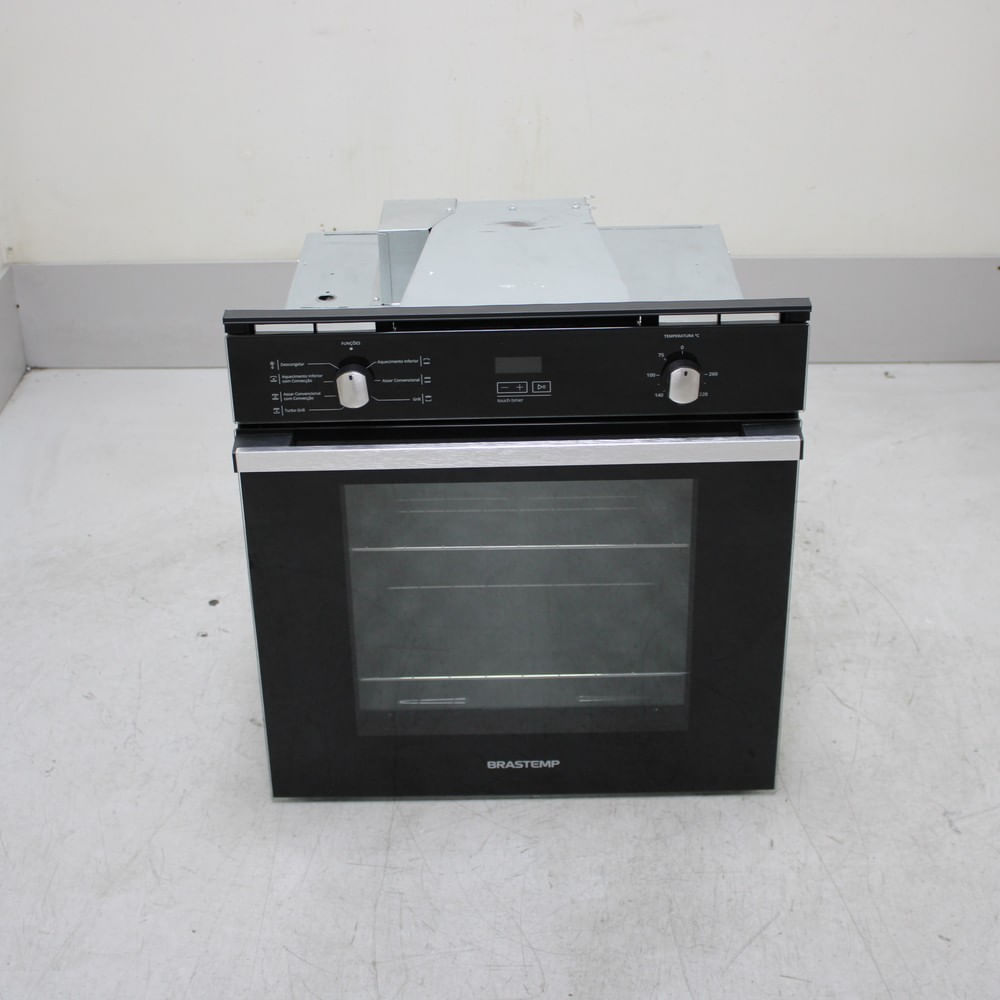 Forno De Embutir Elétrico Brastemp 84 Litros Preto Com Convecção E Timer Touch - Boc84aebs1_Wexcele_Cf6683198 220V