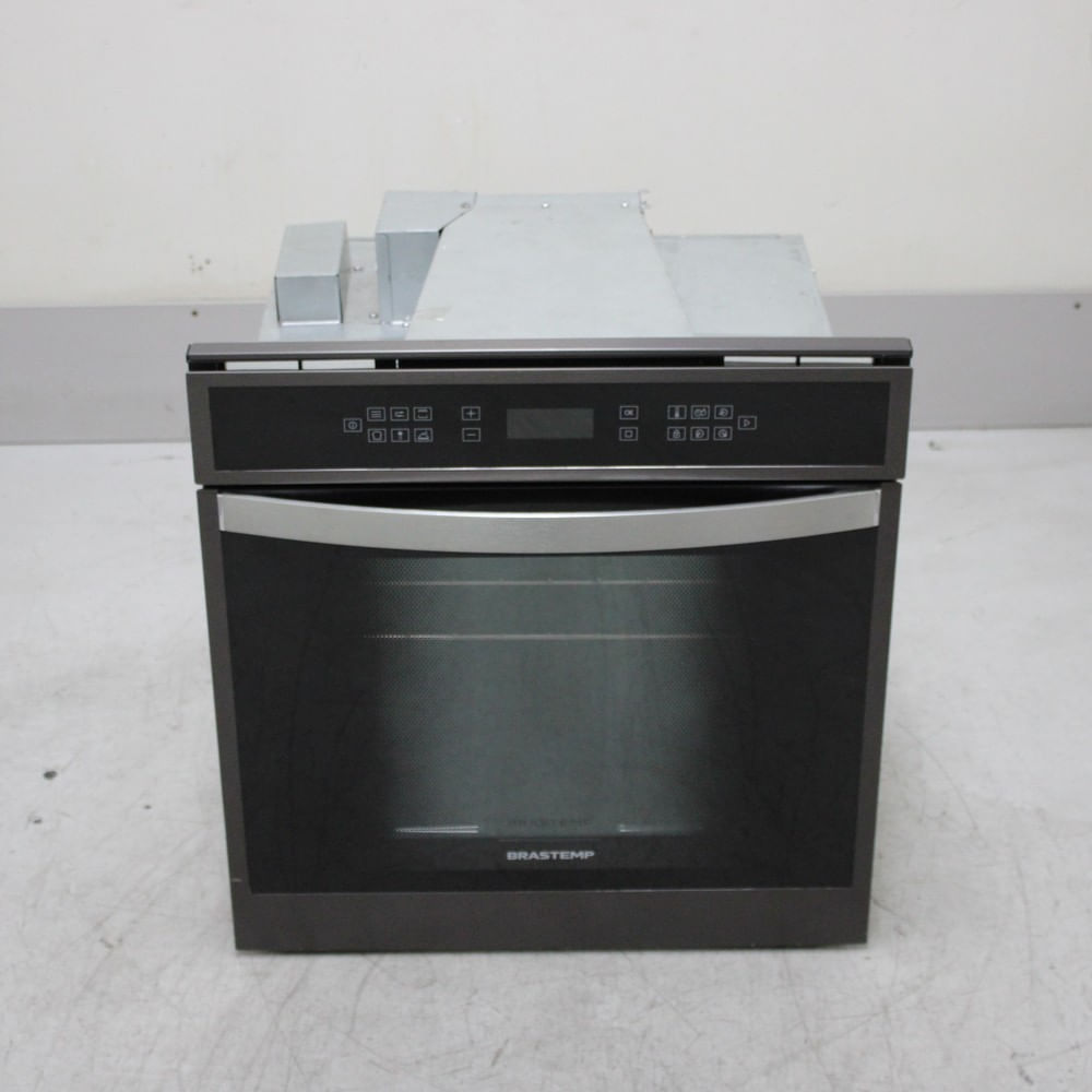 Forno De Embutir Elétrico Brastemp 84L Eclipse Collection Com Convecção E Termômetro Meat Control - Bot84apbs3_Wbom_Cf6688330 220V